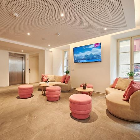 Aparthotel Krone - Self Check-In Unterseen ภายนอก รูปภาพ