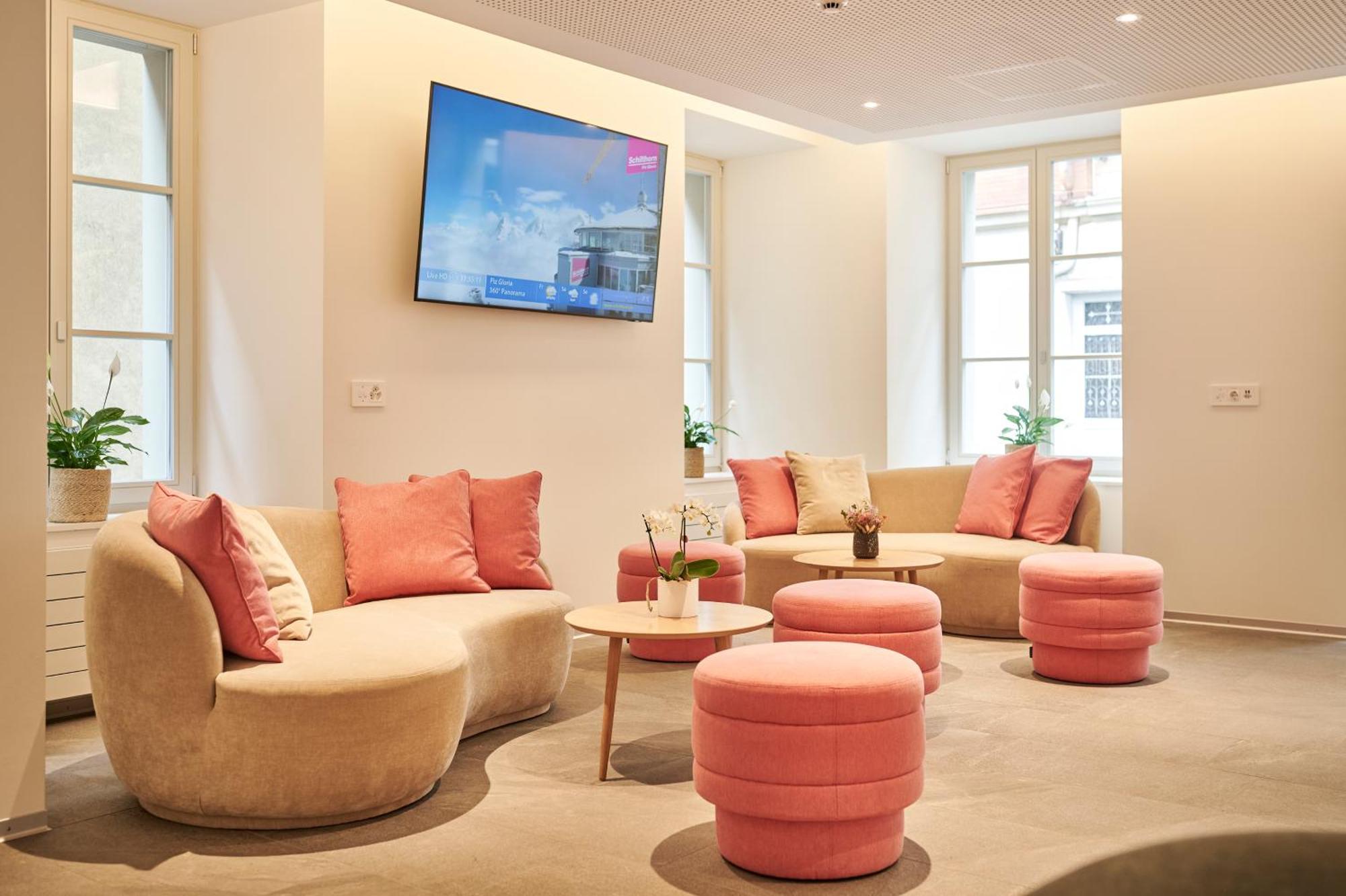 Aparthotel Krone - Self Check-In Unterseen ภายนอก รูปภาพ